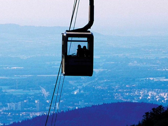 Dieser Ausblick blieb den Gsten der Schauinslandbahn am Samstagabend  verwehrt.  | Foto: www.bitou.de