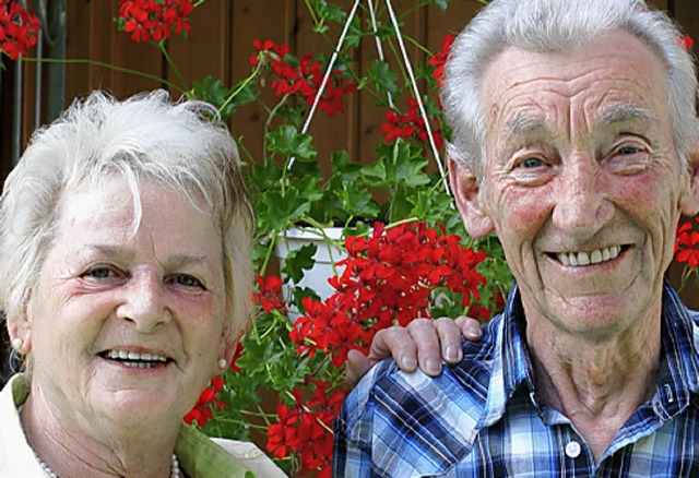 Heiraten noch einmal: Dorothea und Josef Beckert   | Foto: Probst