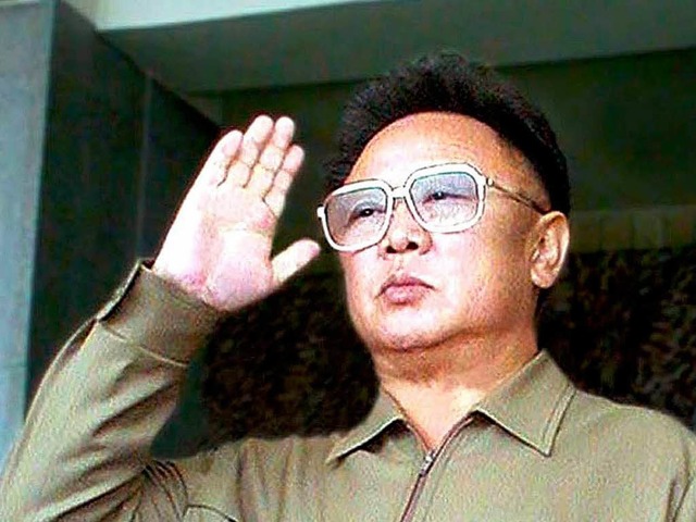 Wohin will Kim Jong Il? Manchmal schei...Diktator darber selbst im Klaren ist.  | Foto: dpa