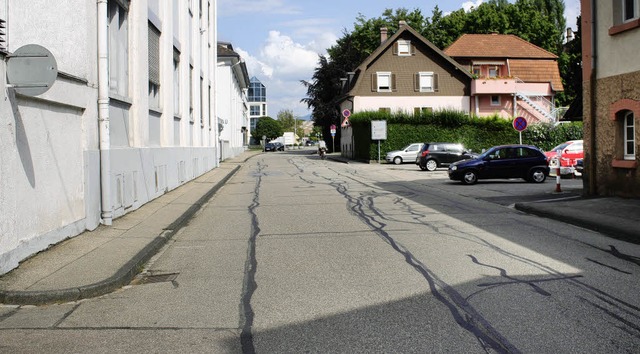 Die Friedrich Meyer Strae in Teningen.  | Foto: Max Mielke