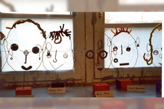 Kinder-Kreativ-Projekt im Schulhof