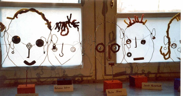 Vielleicht knnte Kunst beim Kinder-Kreativ-Projekt auch so aussehen.   | Foto: BZ