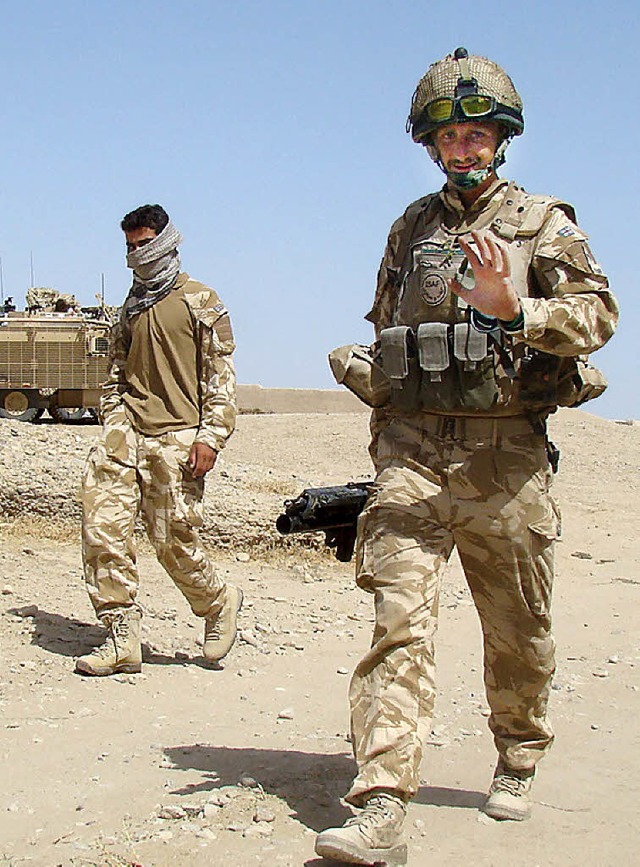 In voller Montur: Isaf-Soldaten  in Afghanistan    | Foto: AFP