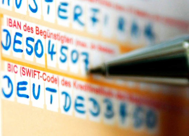 Bankdaten gegen den Terror  | Foto: dpa