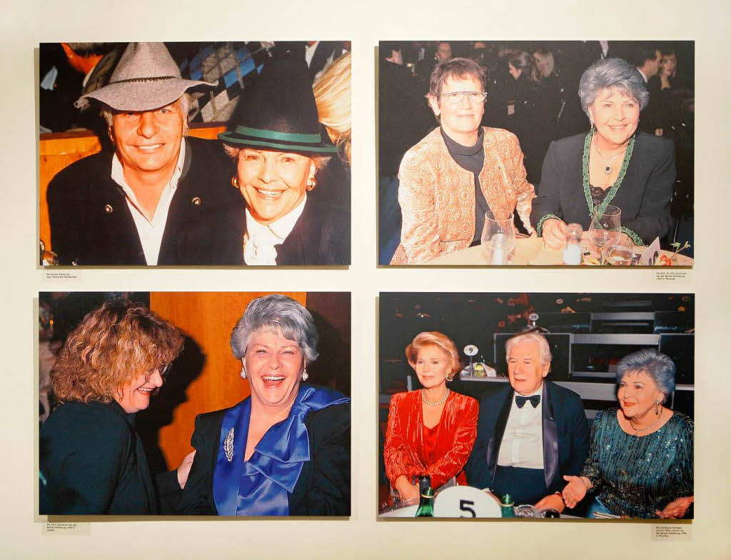 Gang durch die Ausstellung: Fotos von Aenne Burda  mit berhmten  Begleitern