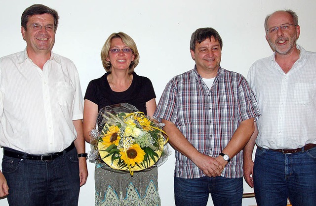 Sie sind die neuen Brgermeister-Stell... Frank (SPD, vierter Stellvertreter).   | Foto: Juliane Khnemund