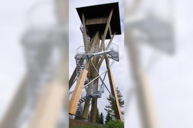 Hasenhornturm wird eingeweiht