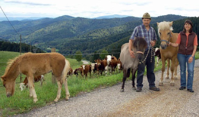 Bei Roland und Annette Zimmermann ist tierisch was los.    | Foto: hhl