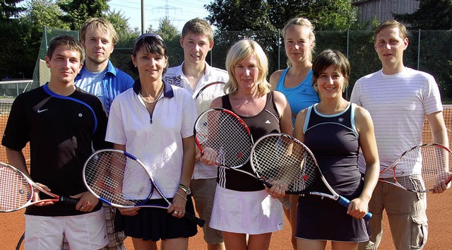 <Bildtext>Das sind die erfolgreichsten... des Tennisclubs Bahlingen.</Bildtext>  | Foto: Alfred Peter