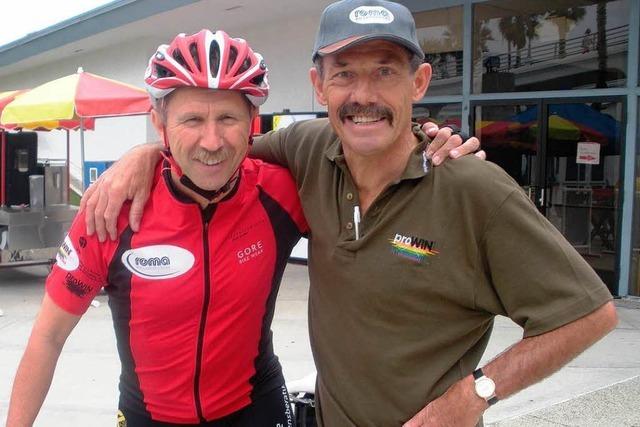 Alois Stöcklin: Helfer beim härtesten Radrennen der Welt