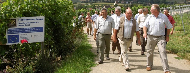 Modellprojekt &#8222;Ober Berg&#8220;:...Kreisen Lrrach und Waldshut deutlich.  | Foto: Markus Maier