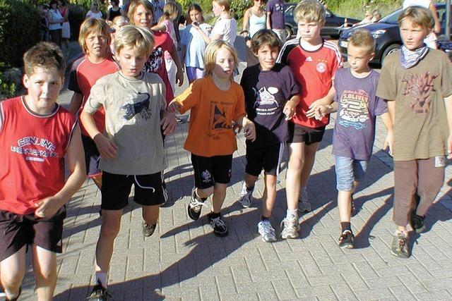 Jugend fit auf den Beinen