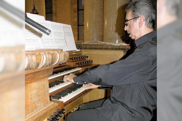 Mario Duella gelang es, die Orgel zu überlisten