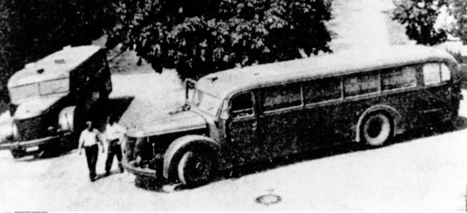 Endstation Tod:  Busse der &#8222;Geme...220; brachten die Behinderten fort  .   | Foto: Ullstein
