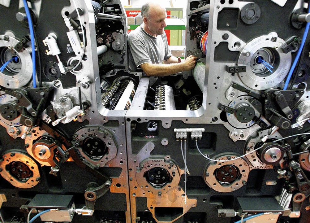 Die Maschine Wirtschaft Badische Zeitung