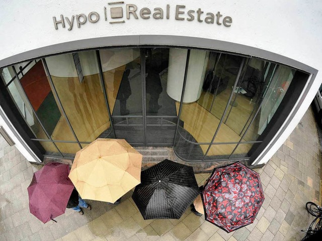 Ohne Schirme nicht denkbar: die HRE  | Foto: ddp