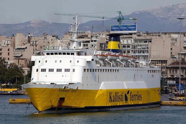 Griechenland: Viele Fähren fallen durch