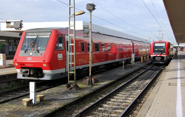 Diesel soll auf der Hochrheinstrecke  zum Auslaufmodell werden.   | Foto: Gramespacher