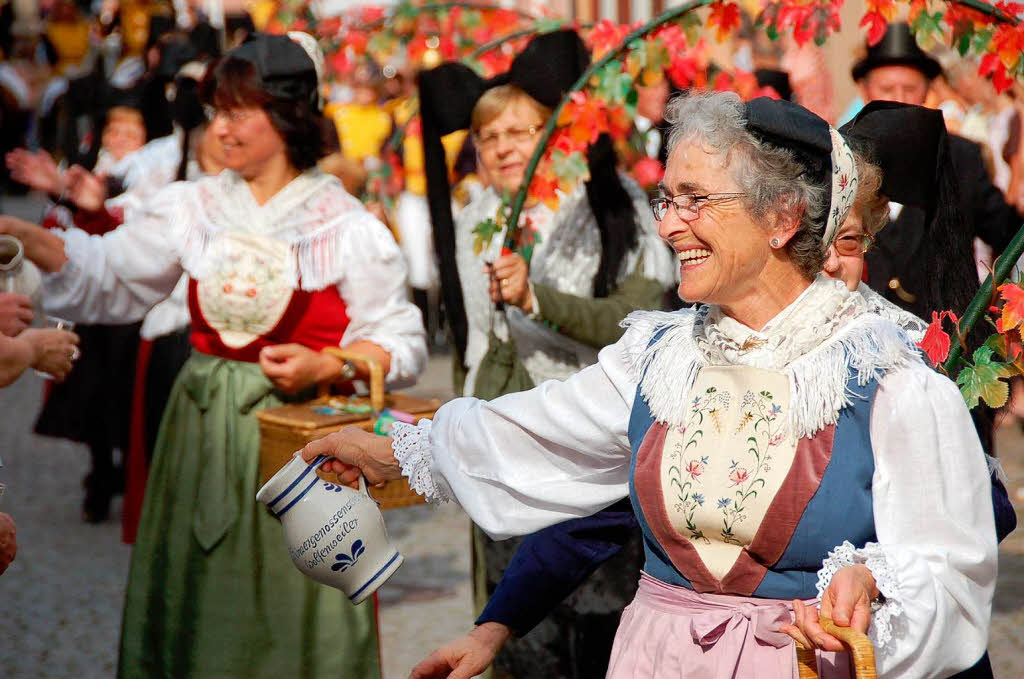 Staufen steht vier Tage lang im Zeichen des 55. regionalen Markgrfler Weinfestes.