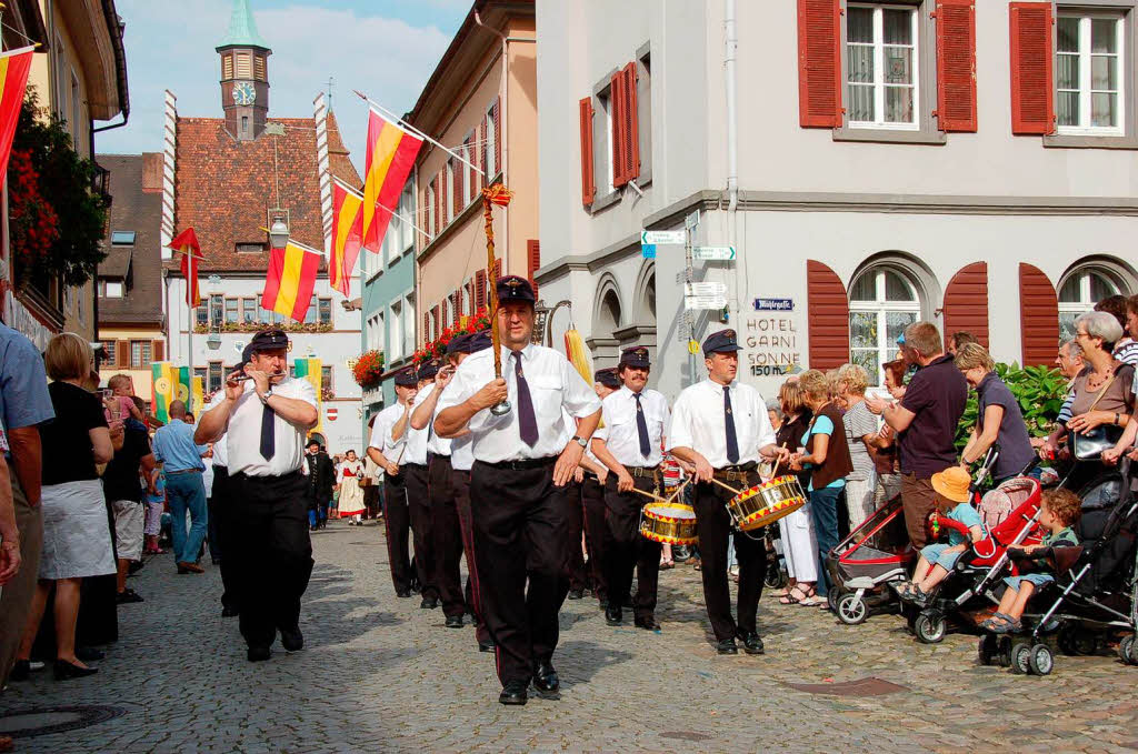 Staufen steht vier Tage lang im Zeichen des 55. regionalen Markgrfler Weinfestes.