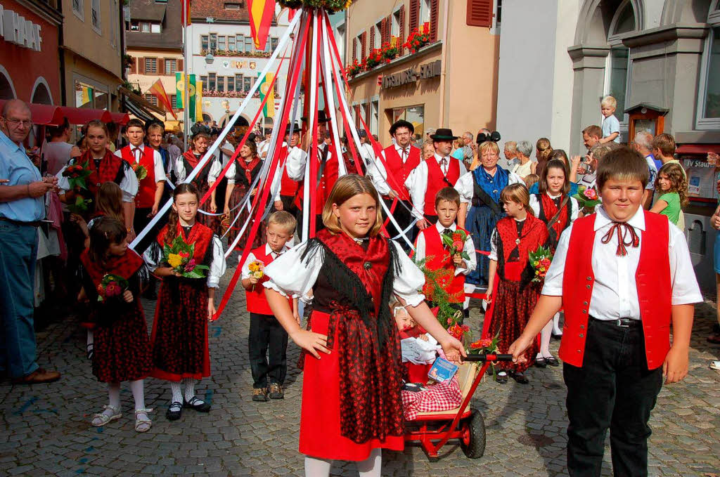 Staufen steht vier Tage lang im Zeichen des 55. regionalen Markgrfler Weinfestes.