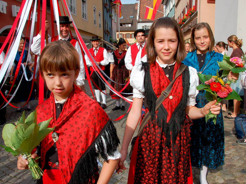 Staufen steht vier Tage lang im Zeichen des 55. regionalen Markgrfler Weinfestes.