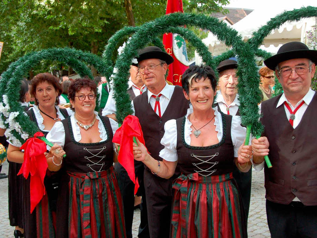 Staufen steht vier Tage lang im Zeichen des 55. regionalen Markgrfler Weinfestes.