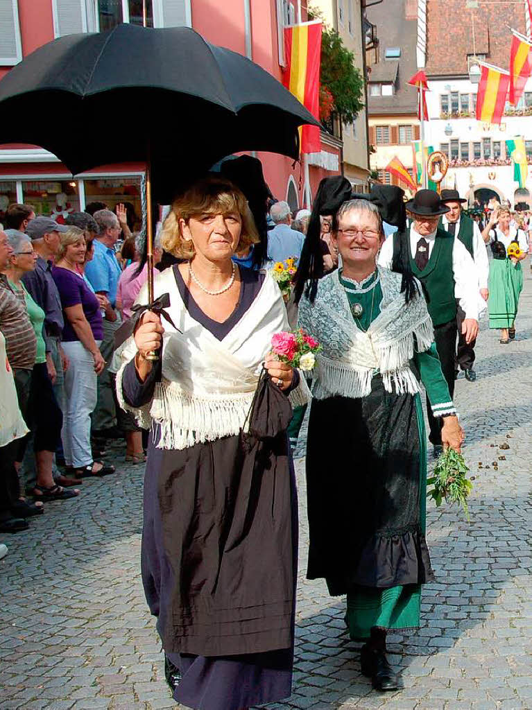 Staufen steht vier Tage lang im Zeichen des 55. regionalen Markgrfler Weinfestes.