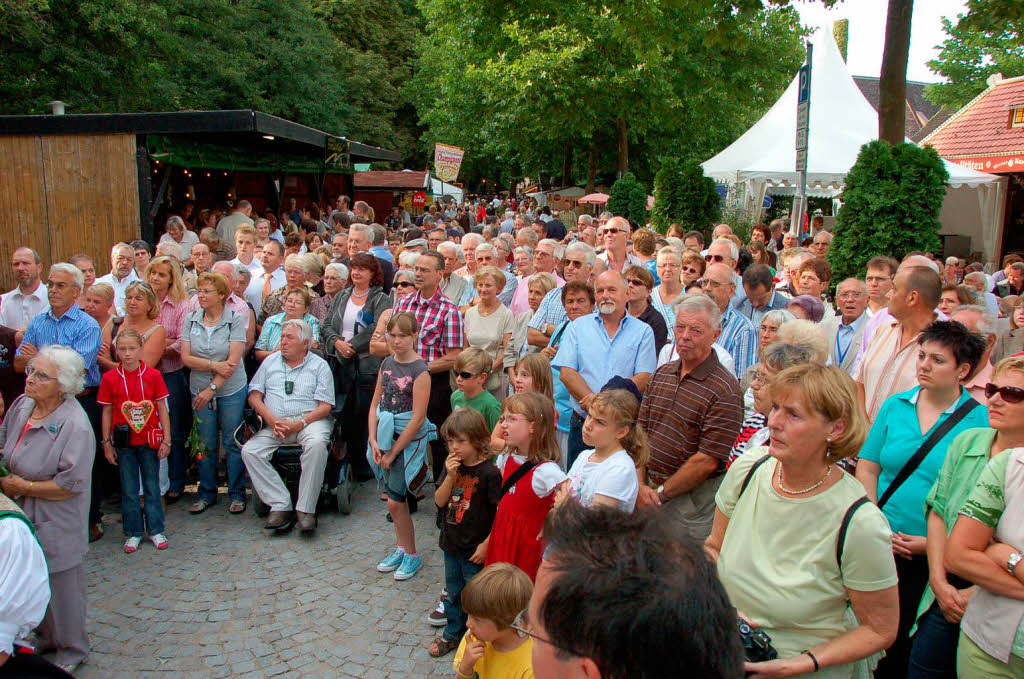 Staufen steht vier Tage lang im Zeichen des 55. regionalen Markgrfler Weinfestes.