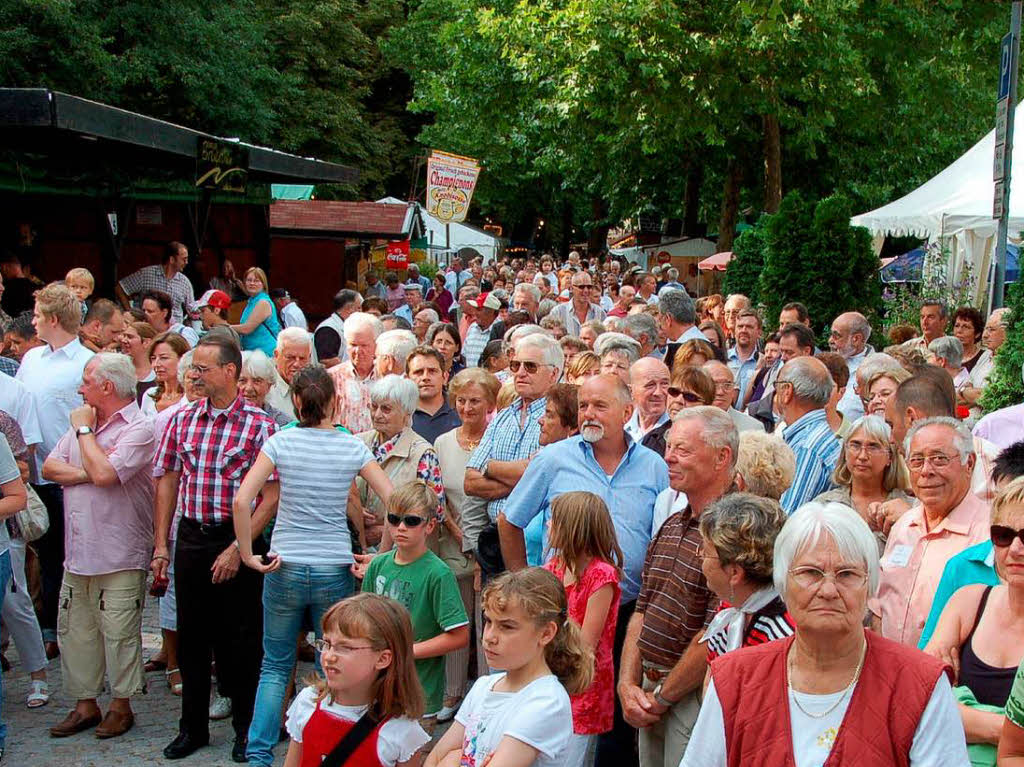 Staufen steht vier Tage lang im Zeichen des 55. regionalen Markgrfler Weinfestes.