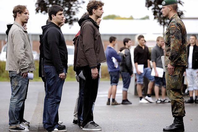 Die Wehrpflicht bleibt wie sie ist