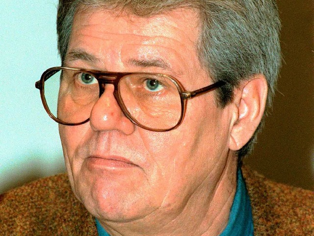 ZDF-Sportreporter Oskar Wark (Archivfoto vom 11.01.1996).  | Foto: dpa