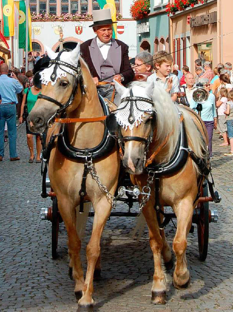 Das Markgrfler Weinfest in Staufen bringt festfreudige Menschen und guten Wein zusammen.