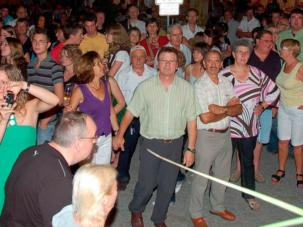 Das Markgrfler Weinfest in Staufen bringt festfreudige Menschen und guten Wein zusammen.