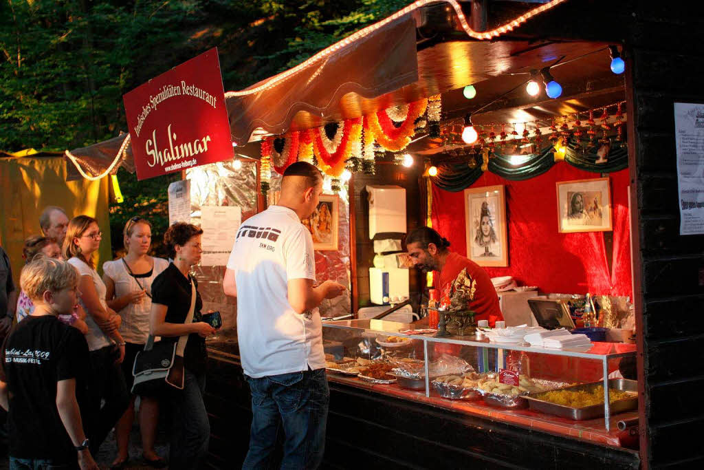 Besuchermagnet: Das Schlossbergfest in Freiburg.