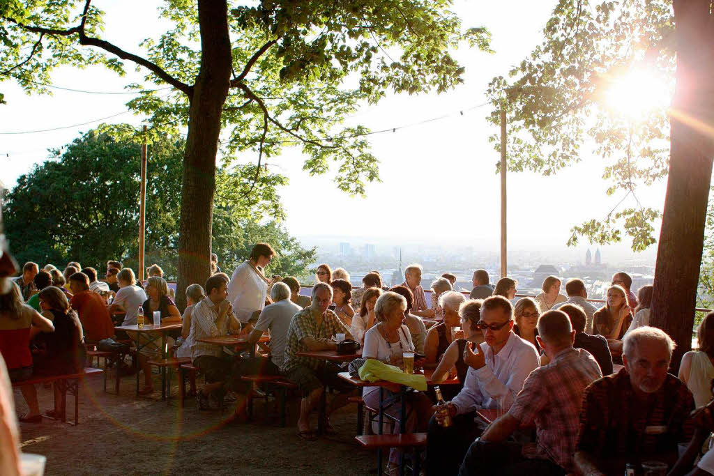 Besuchermagnet: Das Schlossbergfest in Freiburg.