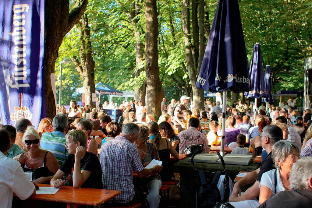 Besuchermagnet: Das Schlossbergfest in Freiburg.