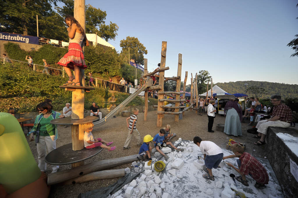 Besuchermagnet: Das Schlossbergfest in Freiburg.