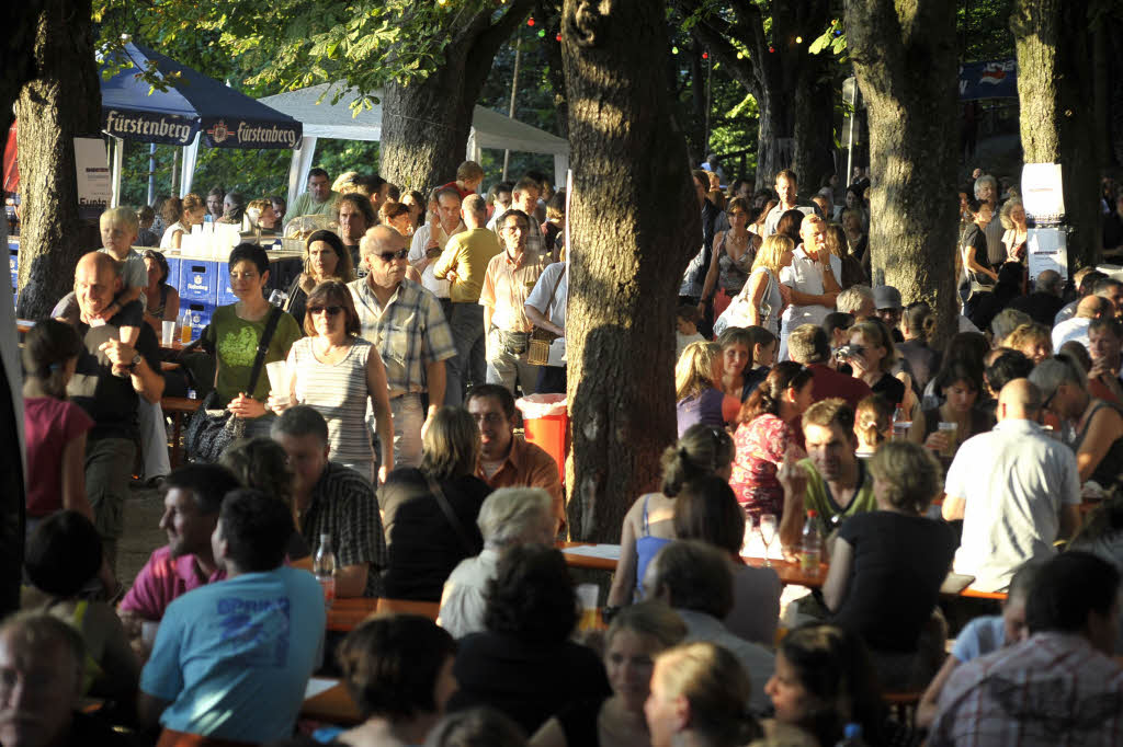 Besuchermagnet: Das Schlossbergfest in Freiburg.