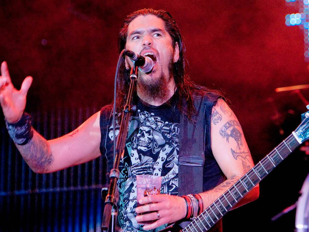 Robert Flynn, Snger und Gitarrist der US-amerikanischen Thrash Metal-Band Machine Head