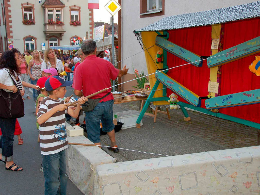 Fr Kinder gab es viele Spielangebote.