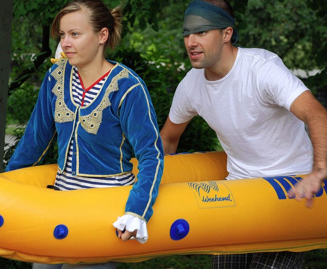 Betreuer in einem Boot: Daniela Schofer und Patrick Jelenkowski.   | Foto: GES
