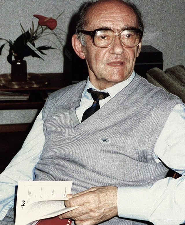 Alfred Walz im Jahr 1985  | Foto: Privat