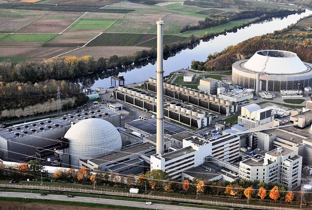 Das Atomkraftwerk in Neckarwestheim  | Foto: dpa