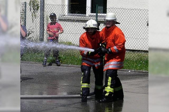 Wenn’s heiß wird bei der Feuerwehr