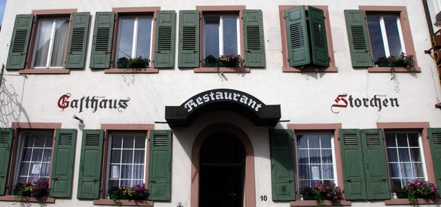 <Bildtext>Das Gasthaus-Hotel &#8222;St...n der Kanderner Innenstadt.</Bildtext>  | Foto: N. Sedlak