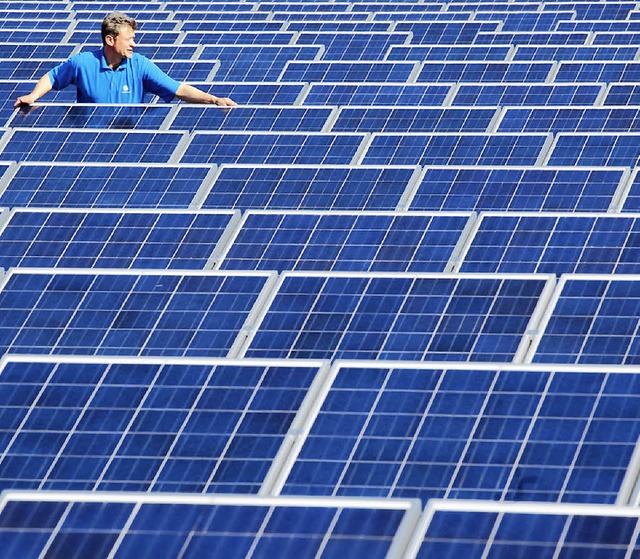 Die Stadt Basel mchte Solaranlagen attraktiver machen.   | Foto: AFP