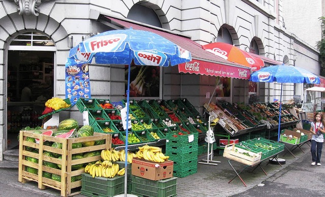 Im Kleinbasler Alban Market findet am ... der erste Schweizer Carrotmob statt.   | Foto: Andrea Drescher