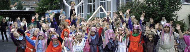 Hurra, die Ferien sind da! Und zum Auf...im Kinderferienprogramm nach gypten.   | Foto: Monika Weber