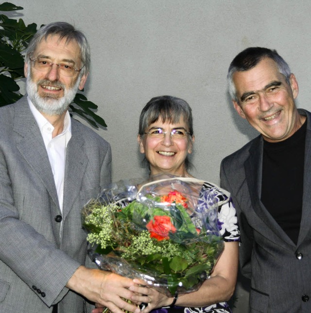 <Bildtext>Dr. Wolfgang Tscheulin, Anne...n seit 25 Jahren zusammen. </Bildtext>  | Foto: M. Raab